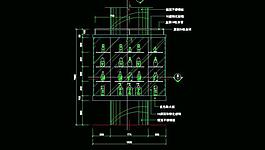 cad之化妝道具店面布置圖片