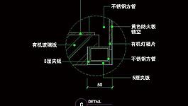 cad之化妝道具店面布置圖片
