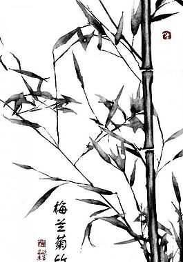 水墨畫藝術(shù)圖片