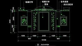 cad餐廳設(shè)計素材圖片