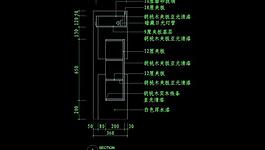 cad餐廳設計素材圖片