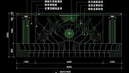 ktv包廂cad設計素材圖片