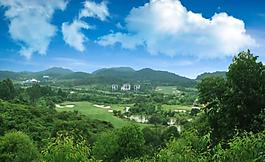 高清高爾夫球場美化圖片