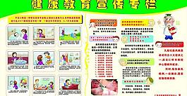 健康教育宣传栏图片