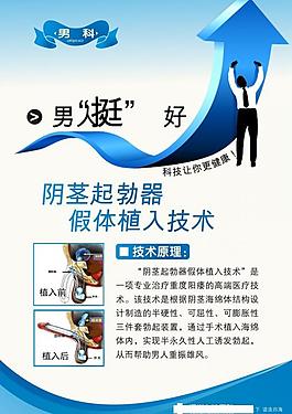 醫(yī)院男科海報圖片