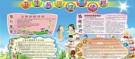 衛(wèi)生保健宣傳欄圖片