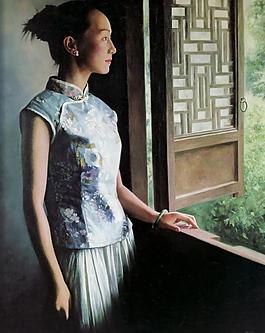 人物油畫圖片