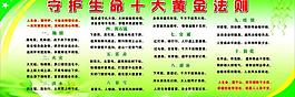 守護生命十大黃金法則圖片