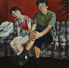 油画人物图片