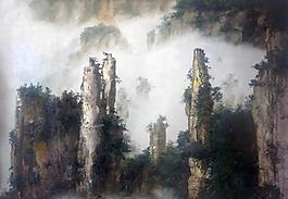 張家界之山圖片