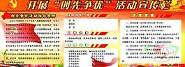 創(chuàng)先爭(zhēng)優(yōu)宣傳欄圖片
