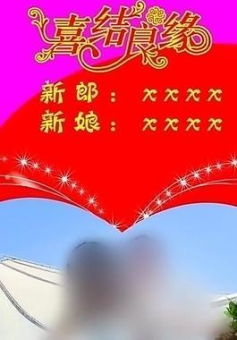 婚慶展架圖片