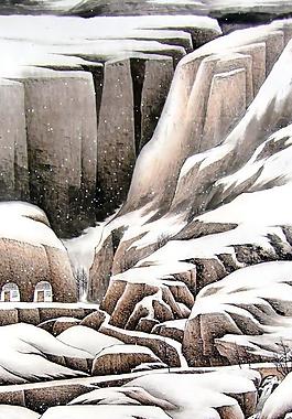 高原雪韵图片