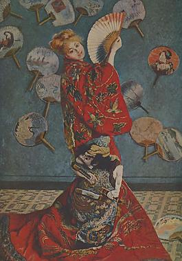 莫奈夫人图片