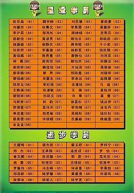 表格图片