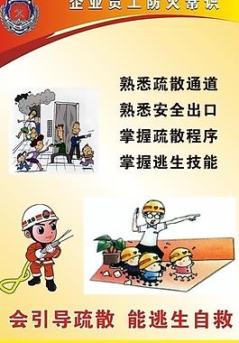 消防海報(bào)圖片