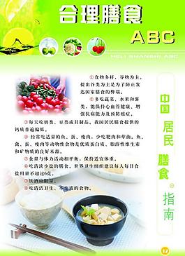 合理膳食图片