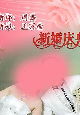 婚慶x展架圖片