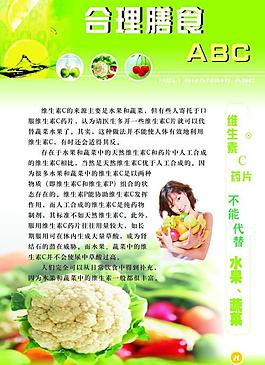 合理膳食图片