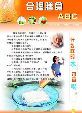 合理膳食图片