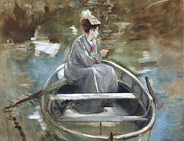 女孩油畫(huà)圖片