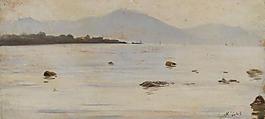 大海油畫圖片