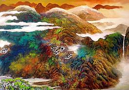 空谷独钓图片