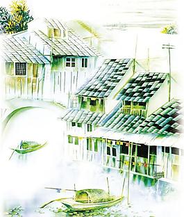 楓橋夜泊圖片