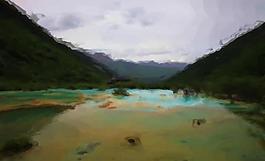 風(fēng)景油畫圖片