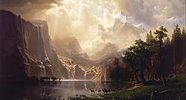 油畫風(fēng)景圖片