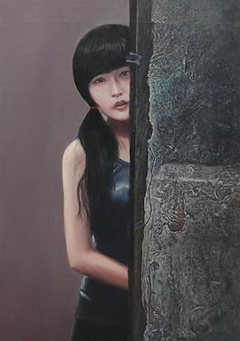 油畫人物圖片