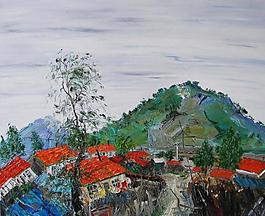 印象派油畫圖片