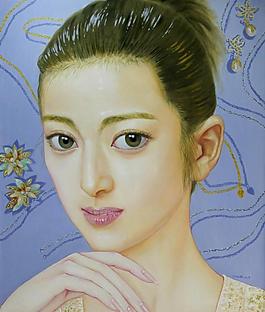 淑女像圖片