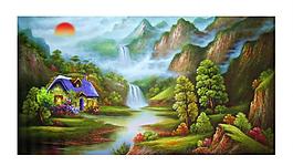 風(fēng)景油畫(huà)圖片