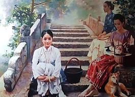 人物油画图片