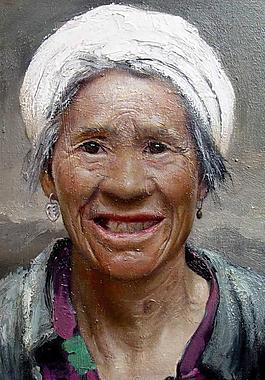 老婦像圖片