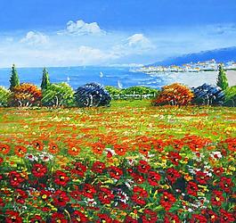 油画风景图片