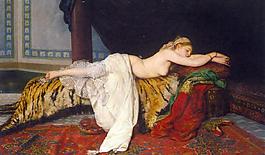 睡眠的女子圖片