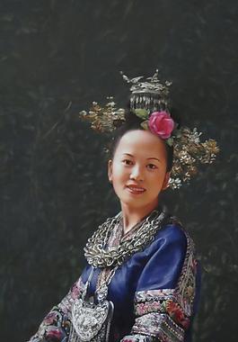 油畫人物圖片