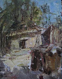 油畫(huà)風(fēng)景圖片