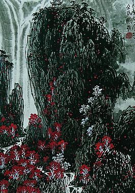高山流水千古幽圖片