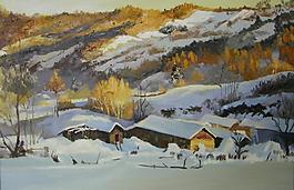 雪景圖片