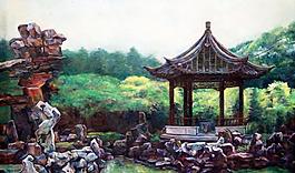 公園一角圖片