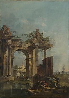 Francesco Guardi - A Caprice with Ruins on the Seashore大師畫(huà)家古典畫(huà)古典建筑古典景物裝飾畫(huà)油畫(huà)