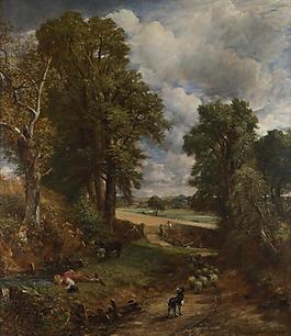 John Constable - The Cornfield大師畫(huà)家古典畫(huà)古典建筑古典景物裝飾畫(huà)油畫(huà)