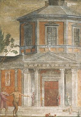 Bernardino Luini, Milanese大師畫家古典畫古典建筑古典景物裝飾畫油畫