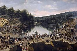 Alsloot, Denis van - Fiesta de Nuestra Senora del Bosque, 1616大師畫家古典畫古典建筑古典景物裝飾畫油畫