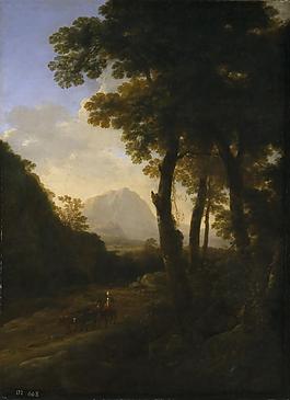 Both, Jan - La salida al campo con el ganado, 1639-41大師畫家古典畫古典建筑古典景物裝飾畫油畫