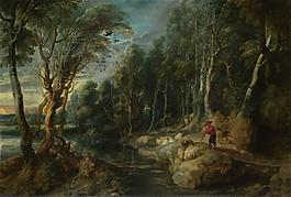 Peter Paul Rubens - A Shepherd with his Flock in a Woody Landscape大師畫(huà)家古典畫(huà)古典建筑古典景物裝飾畫(huà)油畫(huà)