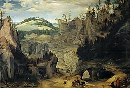 Dalem, Cornelis van - Paisaje con pastores, Ca. 1560大师画家古典画古典建筑古典景物装饰画油画